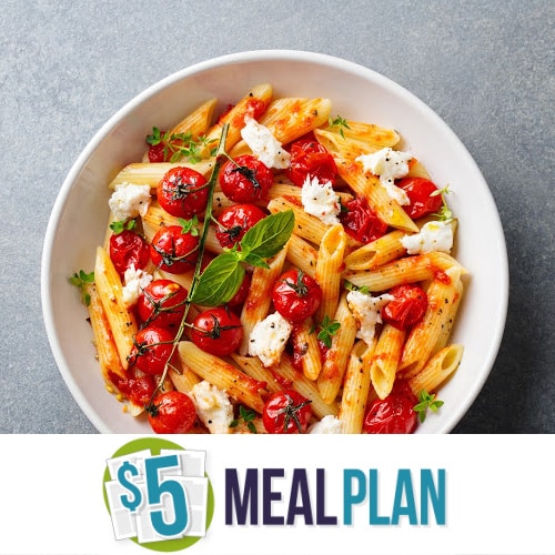 $5 meal plan ad
