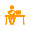 work at home icon