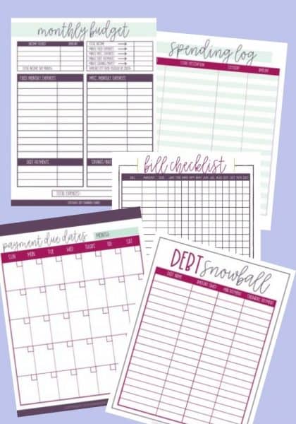 20 Free Printable Budget Templates• Savvy Budget Boss