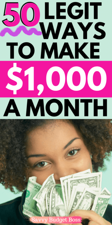 make $1,000 a month or more in your spare time with these smart side hustle ideas