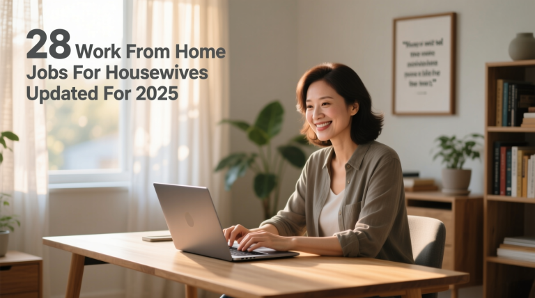28 Work From Home Jobs For Housewives Updated For 2025