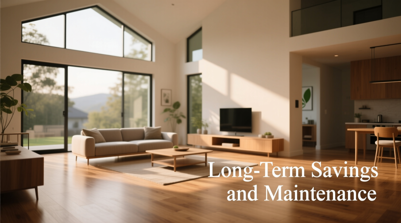 Long-Term Savings and Maintenance