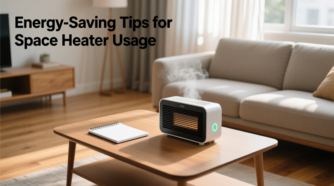 Energy-Saving Tips for Space Heater Usage