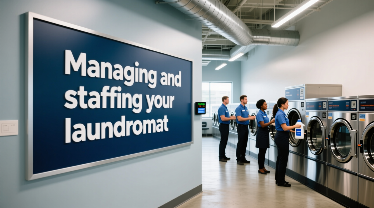 Managing and staffing your laundromat