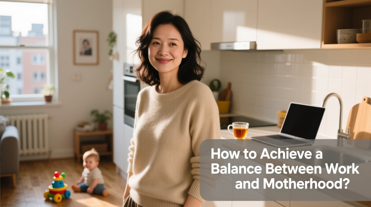 How to Achieve a Balance Between Work and Motherhood?