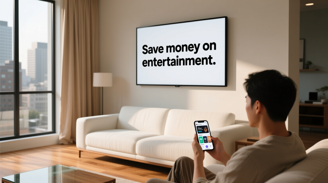 Save money on entertainment.