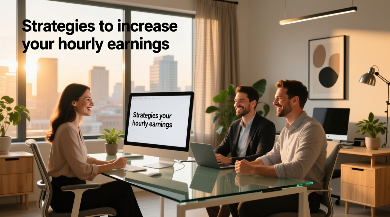 Strategies to increase your hourly earnings