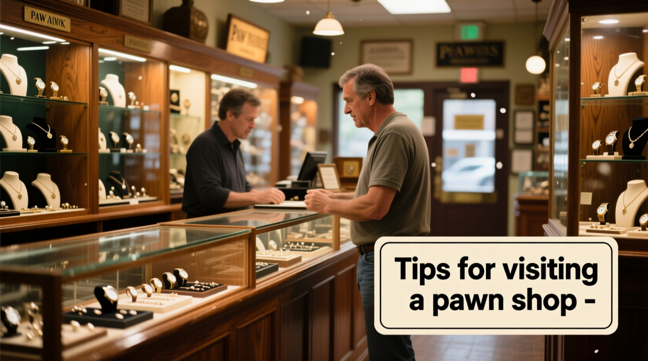 Tips for visiting a pawn shop