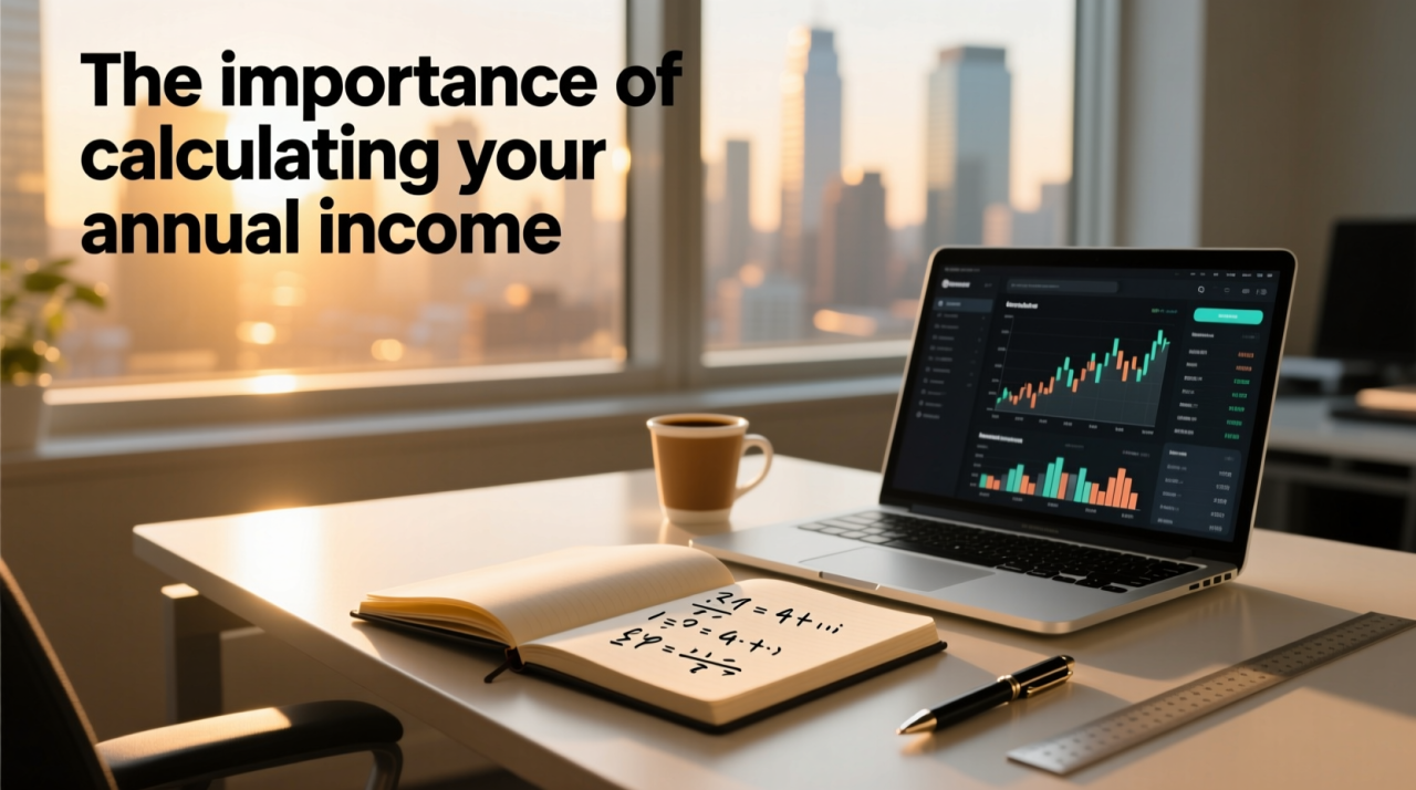 The importance of calculating your annual income
