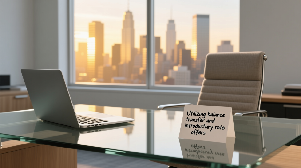 Utilizing balance transfer and introductory rate offers