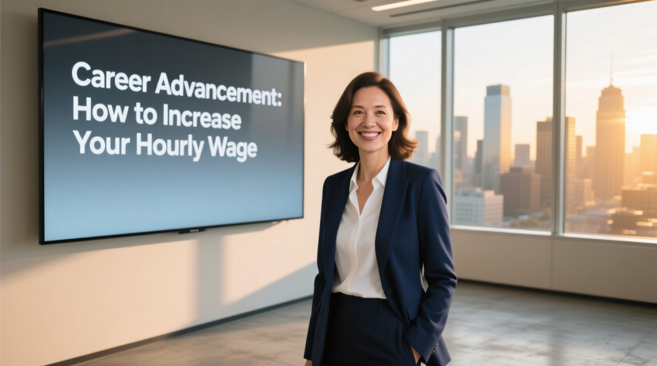 Career Advancement: How to Increase Your Hourly Wage