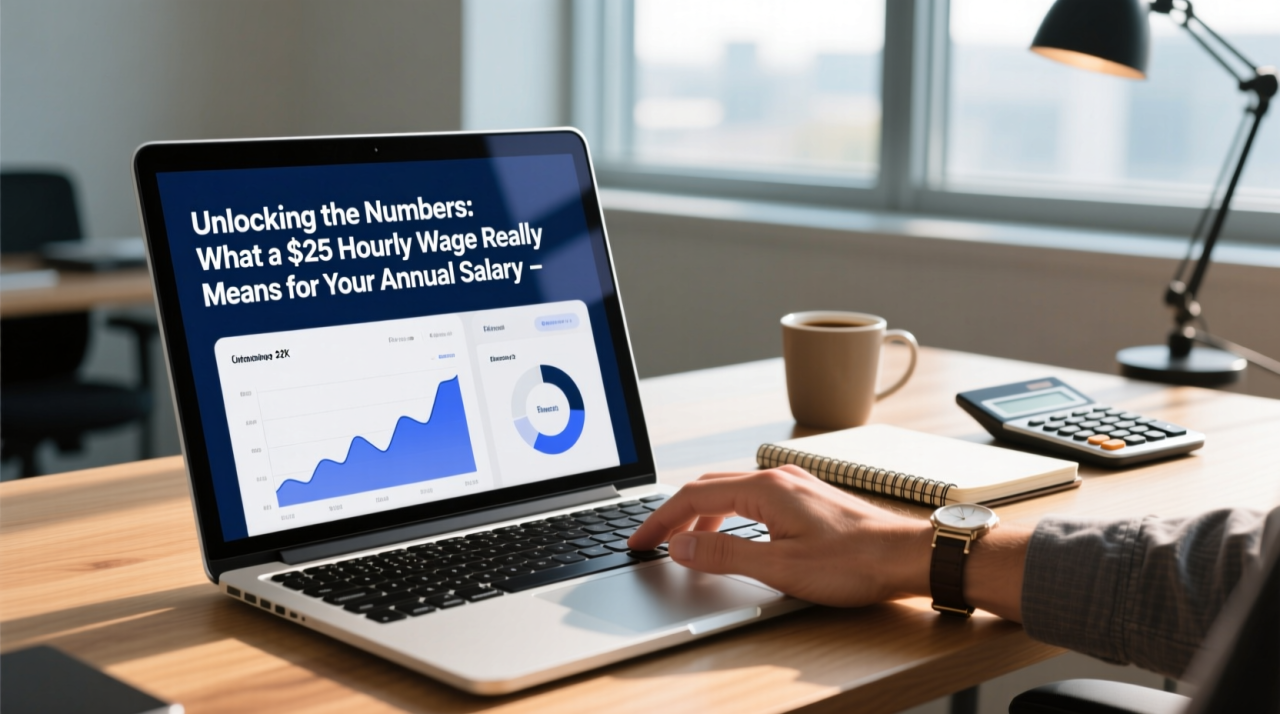 Unlocking the Numbers: What a $25 Hourly Wage Really Means for Your Annual Salary