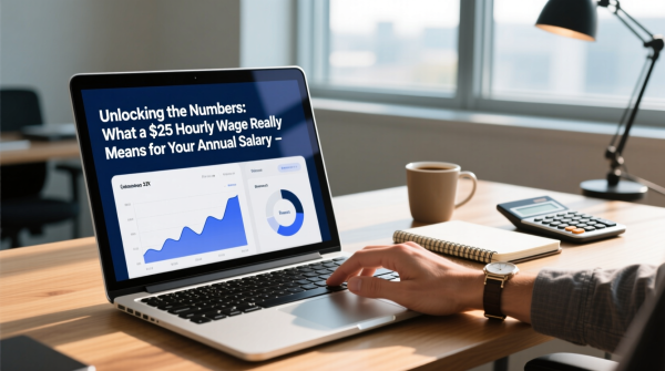 Unlocking the Numbers: What a $25 Hourly Wage Really Means for Your Annual Salary