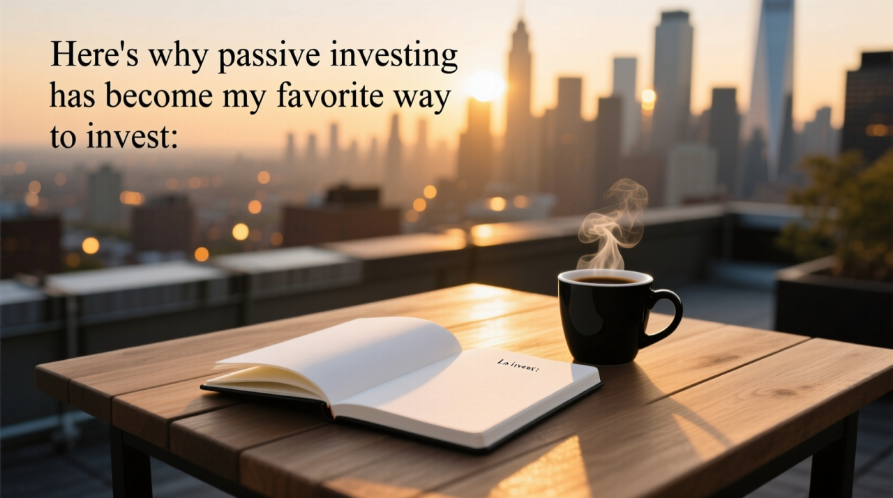 Here's why passive investing has become my favorite way to invest: