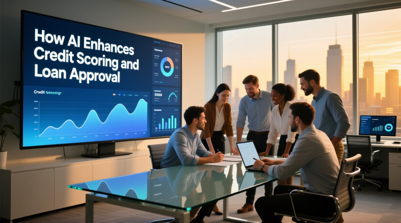 How AI Enhances Credit Scoring and Loan Approval