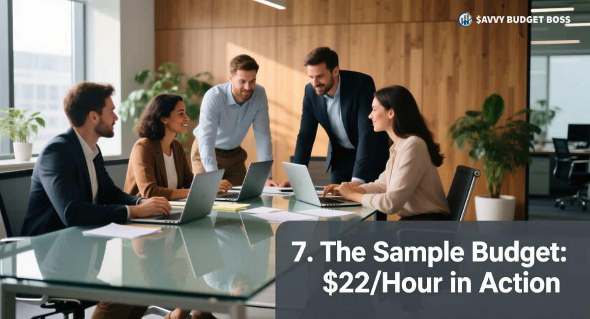 7. The Sample Budget: $22/Hour in Action